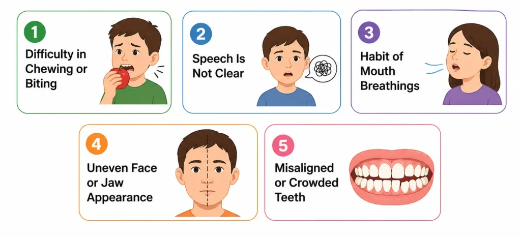 5 Signs of Child’s Jaw Is Not Growing Properly 