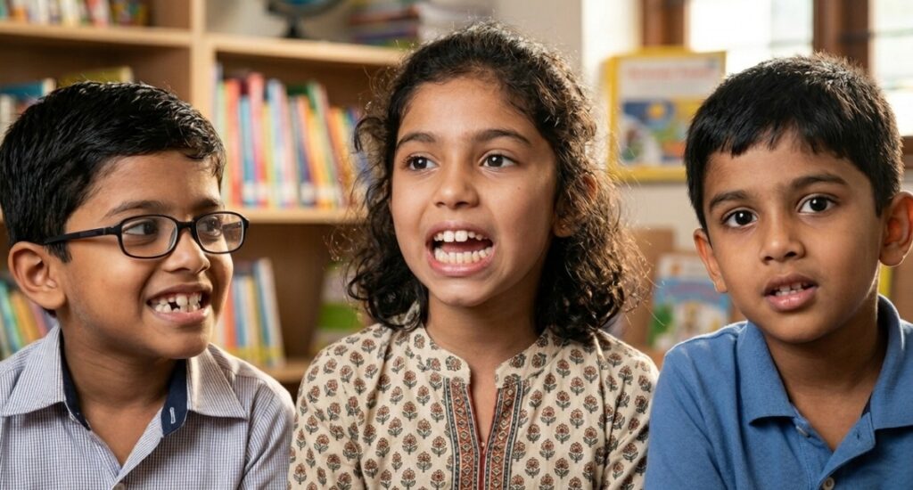 Children with Jaw Misalignment