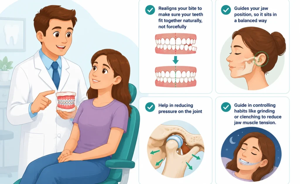 Orthodontist in Treating TMJ