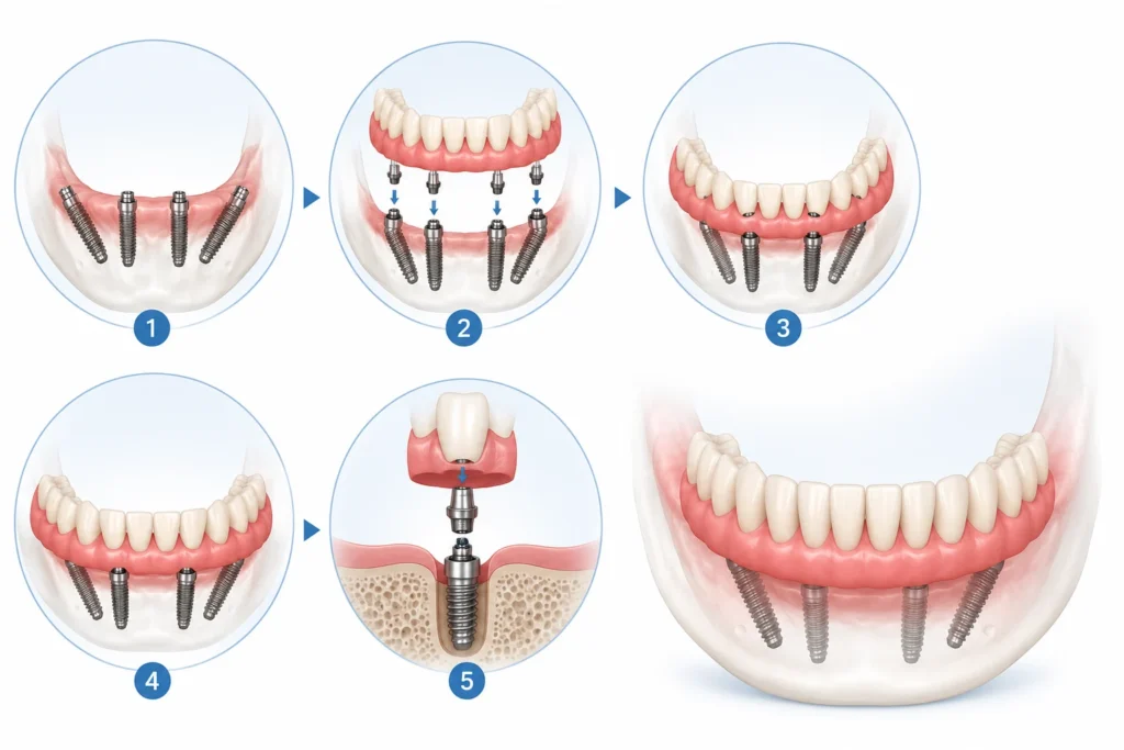 All-on-4 dental implants understanding 