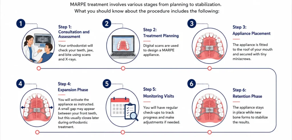 What to expect during MARPE treatment What to expect during MARPE treatment