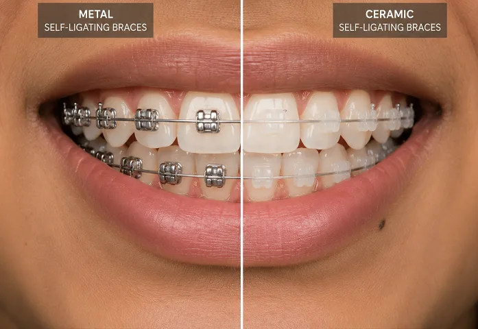Metal Braces vs Ceramic Braces Metal Braces vs Ceramic Braces