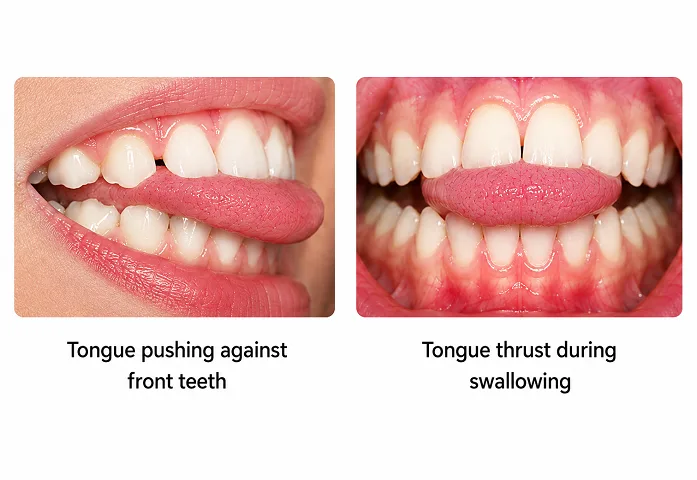 Myofunctional Therapy for Tongue Thrusting Myofunctional Therapy for Tongue Thrusting