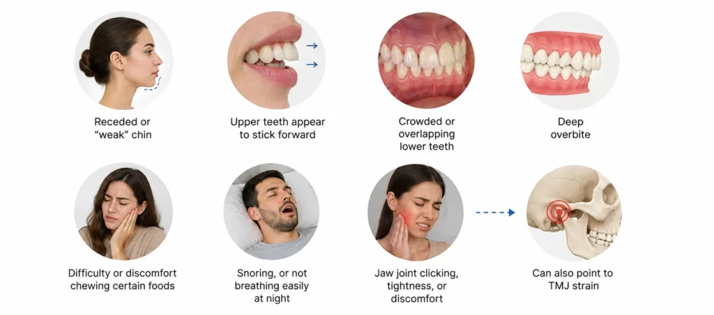 Signs of a Small Lower Jaw Signs of a Small Lower Jaw