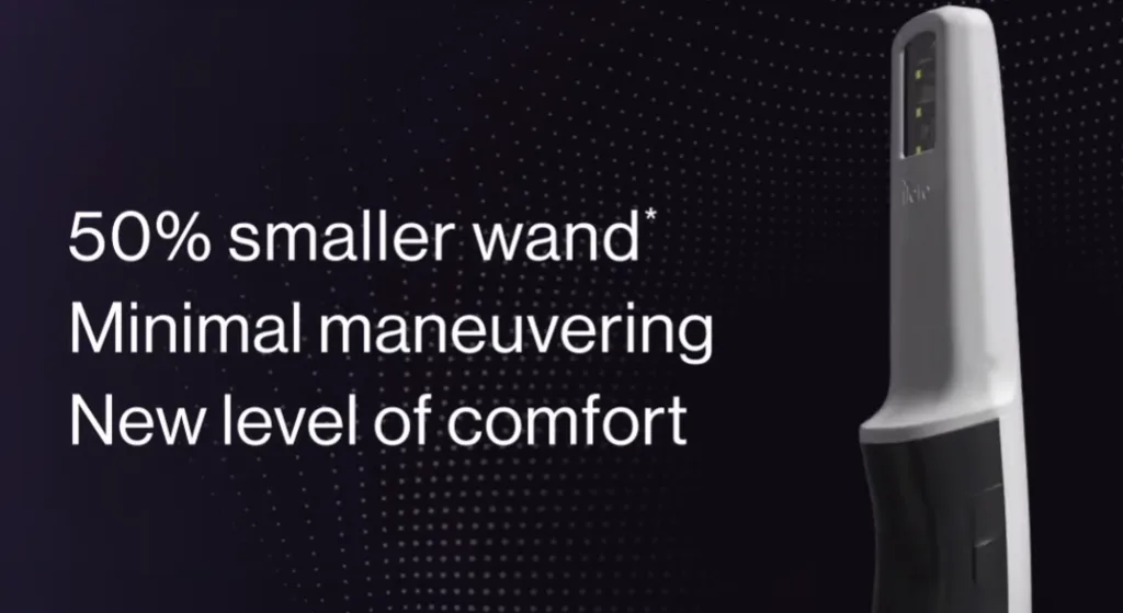 Comfort in Intraoral Scanning scanner